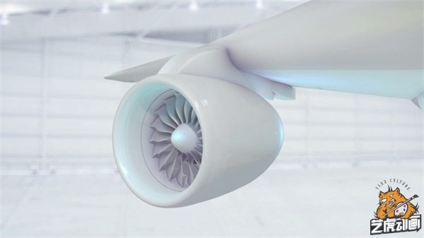 發動機產品三維動畫效果圖
